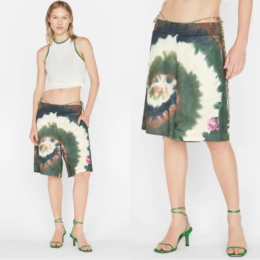 Frame x Julia Sarr Jamois Camo Mesh Basketball Shorts